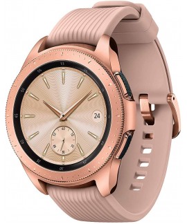 Samsung Galaxy Watch (42mm) Smartwatch (Bluetooth) Android/iOS Compatible -SM-R810 Intenational Version -No Warranty  (Rose Gold) (Renewed)